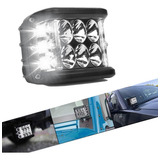 Faro Dually 4 Pulgadas 12 Led Luz Blanca Fija Y Estrobo 