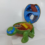 Figura Tmnt / Tortugas Ninja Leonardo Playset 17cm Playmates