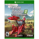 Juego Físico Xbox One Farming Simulator 17 Platinum Edition