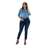 Jeans Fergino Curvy 006 Extras Push Up Levanta Pompas Strech