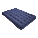 Colchonete Colchao Casal P/ Dormir Bestway Azul Até 300kg