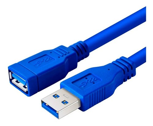 Cable Extension Usb 3.0 Macho A Hembra 5 Metros High Speed 