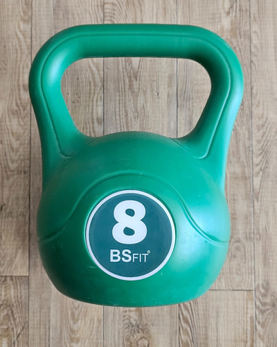 Pesa Rusa Kettlebell Plastica Mancuerna 8 Kg