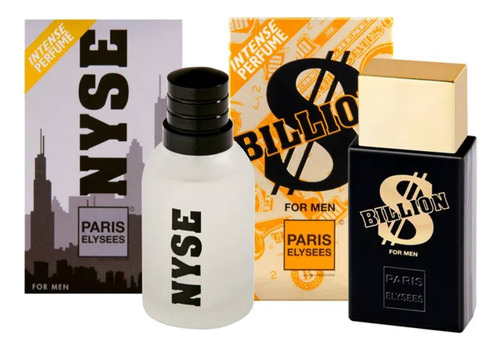 Billion For Men + Nyse - Paris Elysees