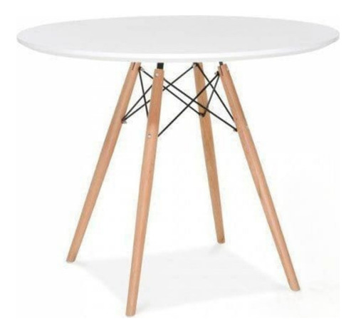 Mesa Escritório Eiffel Eames Madeira Mdf Tx 90cm 