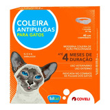 Coleira Antipulgas Coveli Bullcat P/ Gatos 15g Lojamultitec