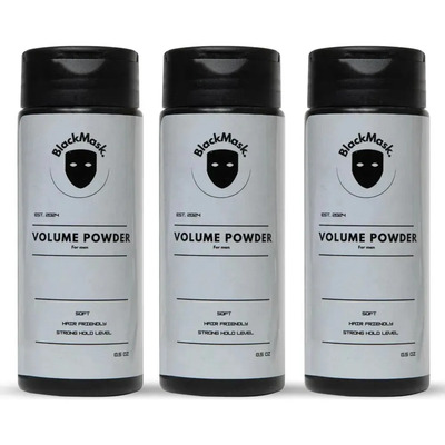 3*polvo Texturizante Para Cabello Blackmask Para Hombres