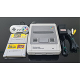 Super Famicom  100% Original, Zerado, Completo + 2 Jogos.
