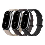 3 Correas For Piel De Nylon Xiaomi Mi Band 8