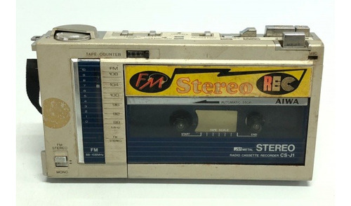 Rádio Stereo Cassette Recorder Cs-j1