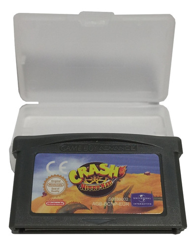 Cartucho Fita Crash Nitro Kart Para Game Boy Advance Gba