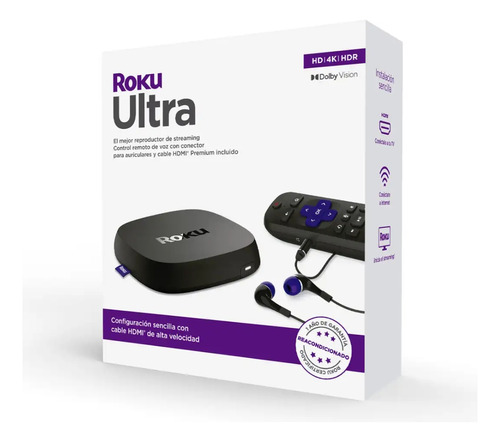 Roku Ultra 4801x 4k Control Remoto Por Voz Dolby Vision