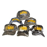 Gorra Cachucha Visera Bordada Drill Camuflada  Beisbolera 