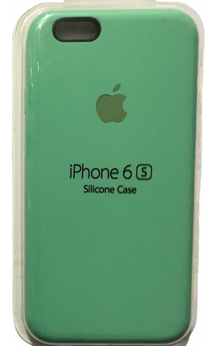 Silicone Case Cerrado Para iPhone 6g/6s Mas Vidrio Cerámica 