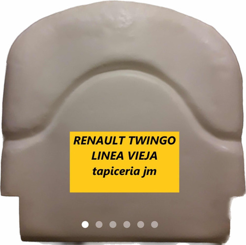 Relleno Poliuretano Asiento Renault Twingo Linea Vieja