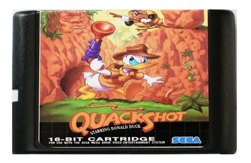 Quackshot Pato Donald Duck Em Português Mega Drive Genesis