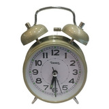 Reloj De Mesa   Analógico Ornet 9521  Color Amarillo 