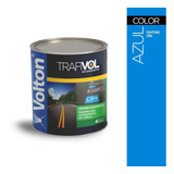 Pintura P/trafico Base Solvente Color Azul Volton Gal 4l