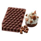 Molde Silicona Grano Cafe Chocolate Porcelana Fria Belgrano