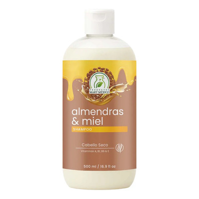 Shampoo Capilar De Almendras Dulces & Miel 500ml | Meses sin interés