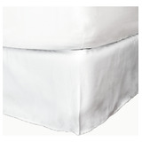 Faldón Cama King Blanco / Ropa De Cama Relan