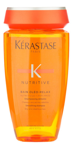 Shampoo Kérastase Nutritive Baño Oléo Relax En Botella De 250ml Por 1 Unidad