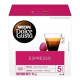 3 Cajas Café Espresso En Cápsula Nescafé Dolce Gusto