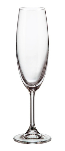 Copa Cristal Champagne Bohemia 220ml Original X6