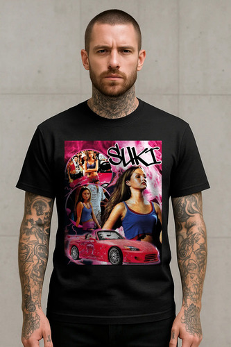 Playera Suki Rápidos Y Furiosos, Fast And Furious