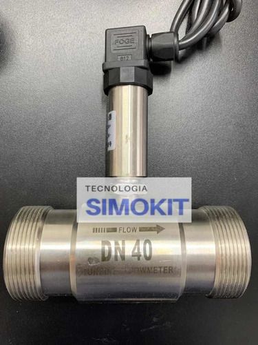 Sensor Fluxo Vazão Aço Inox Dn40mm