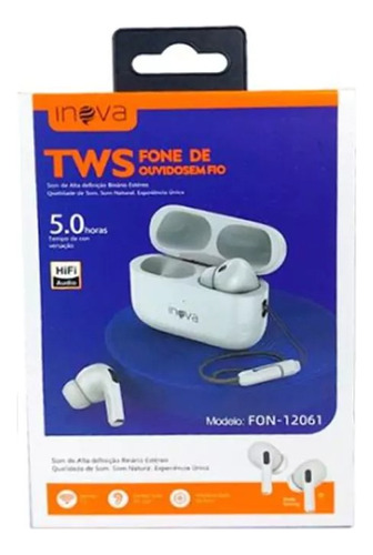 Fone Bluetooth Tsw, Inova, Fon-12061