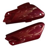 Juego De Cachas Laterales Motomel Eco 70 / 110 Bordo