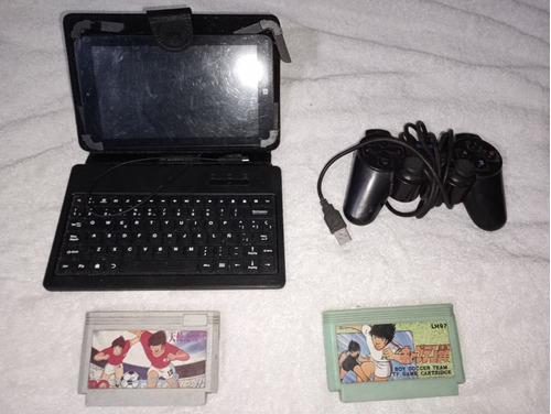 Tablet 7  Over Tech Joystick Pc Juego Super Campeones 1 Y 2 