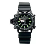 Relogio Citizen Aqualand Borracha Promaster Metal Black