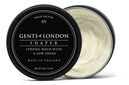 Gents Of London Shaper Hair Wax, Moldeador De Peluqueria Par