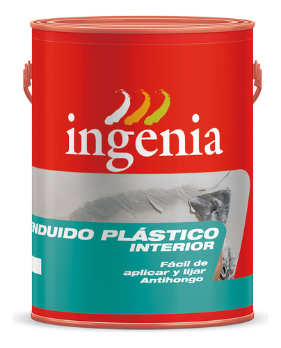 Enduido Interior Ingenia 1,8kg Facil Lijado Secado Rapido Mm