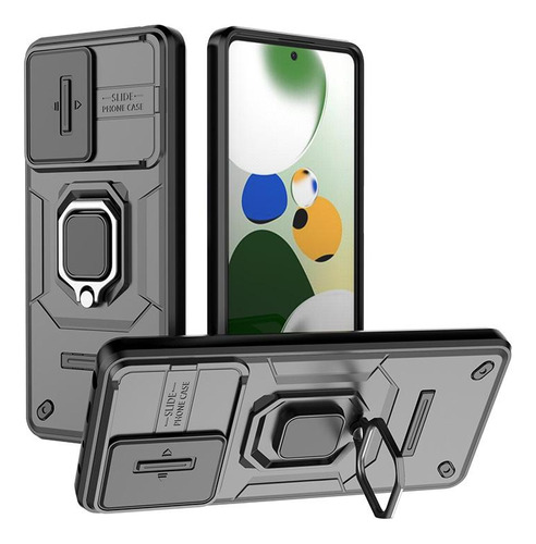 Funda De Teléfono Xiaomi Poco X5 Pro 5g Slider Camera Armor
