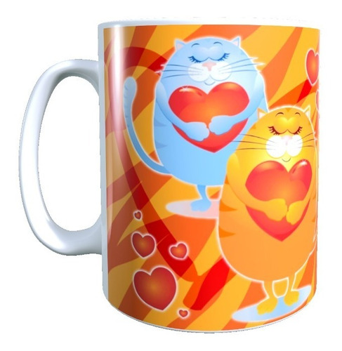 Taza San Valentín Regalo Dia Amor Frase, Tuyo, Enamorados