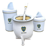 Set Matero Boca Juniors Con Mate Camionero - Personalizable