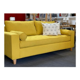 Sillon Sofa Chicago De 3 Cuerpos En Pana