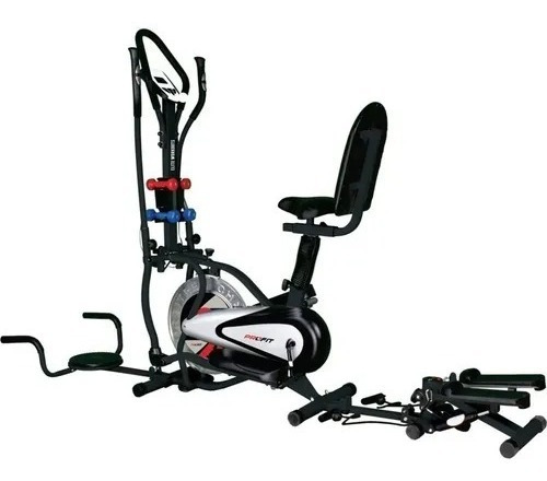 Bicicleta Elíptica Estática 10 En 1 Silla Monitor Pesas Gym