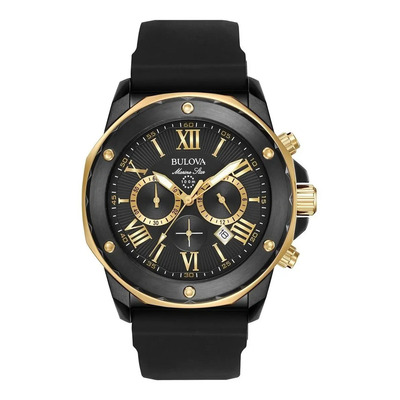 Reloj Bulova Marine Star Para Hombre 98b278 Cronógrafo | Meses sin interés