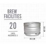 Barril Cerveza Acero Inoxidable 20 Lts C/lanza Micromatic G!