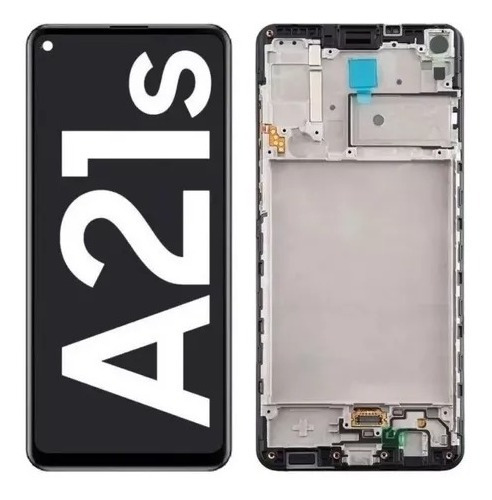 Tela Touch Frontal Para Samsung A21s A217 Com Aro + Película