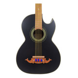 Classic 1-cn-b5 Bajo Quinto Acustico Curva Negro Resaque