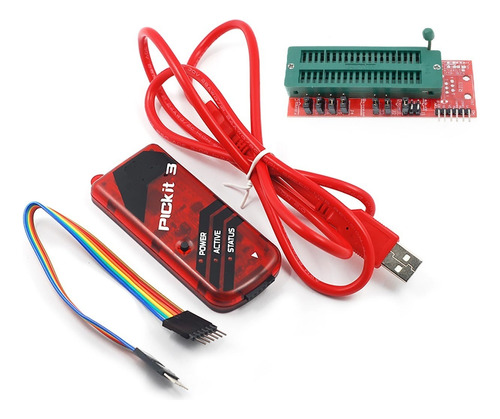 Programador Usb Pickit3 Pic Kit 3 Microcontroladores Microchip