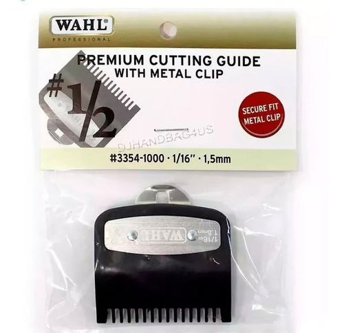 Peines Premium Para Corta Pelo Wahl Numero 1/16 Y 3/16