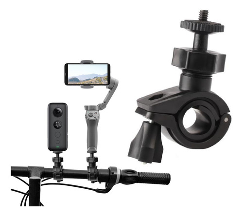 Soporte Adaptador Bicicleta Moto Gopro Insta360 Dji Osmo