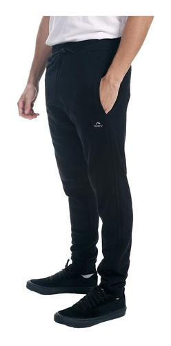 Jogging Rusty Tulum Hombre Negro Azul