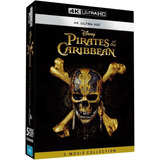 Colección Piratas Del Caribe Bluray 4k Uhd 25gb